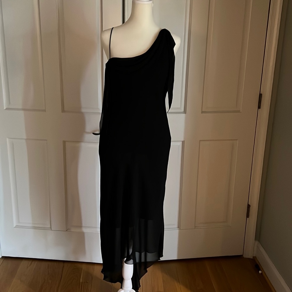 Black evening dress